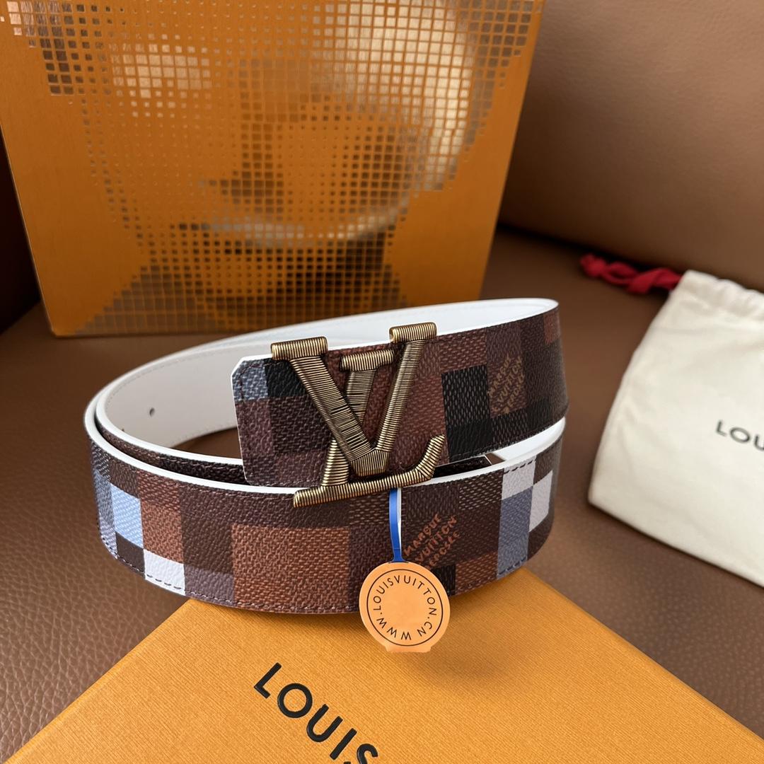 Louis Vuitton LV Initiales 40mm Reversible Belt - EUR FASHION