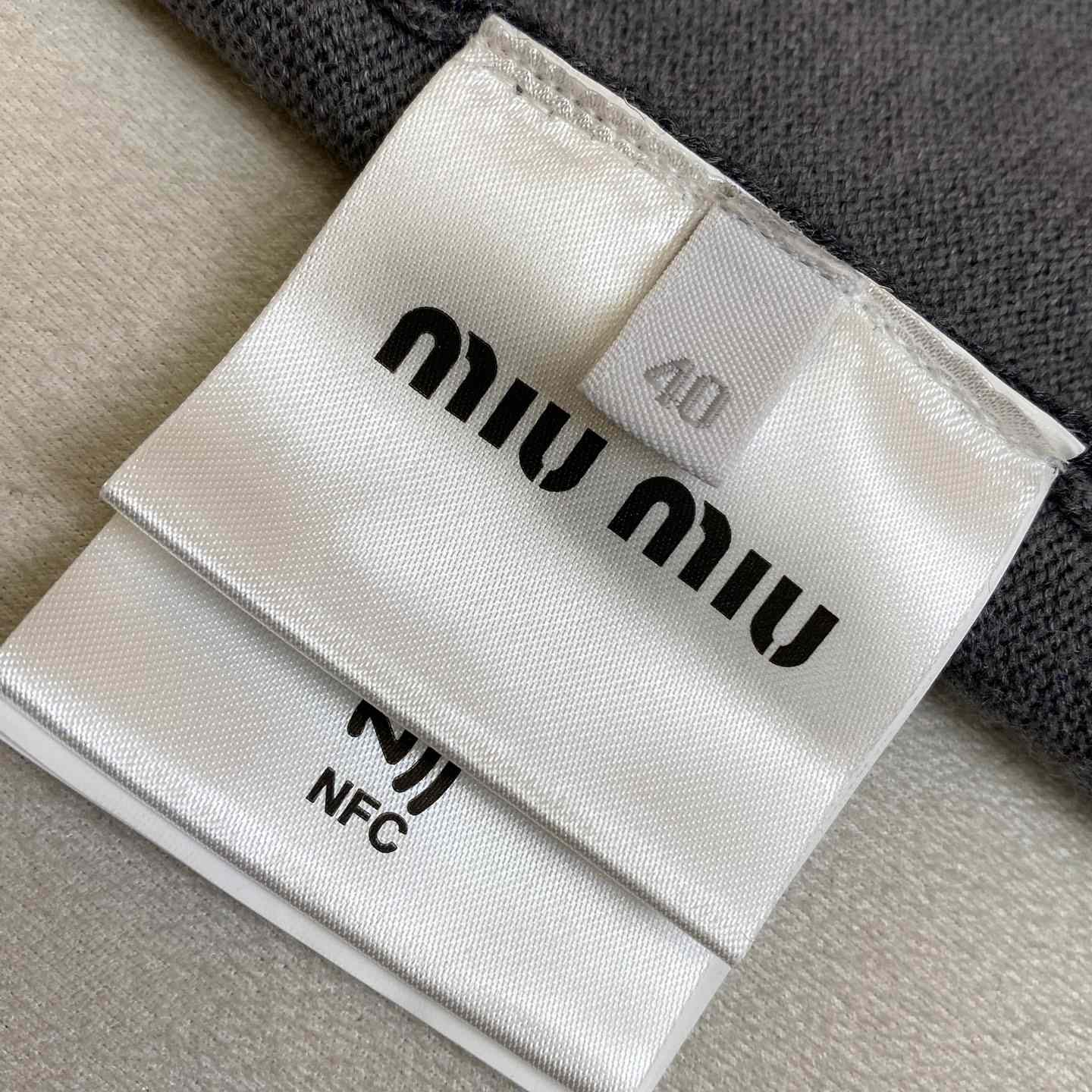 Miu Miu Silk Cashmere Cardigan Sweater - EUR FASHION