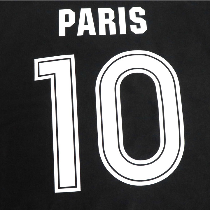 Balenciaga Paris Soccer T-Shirt Oversized In Black - EUR FASHION