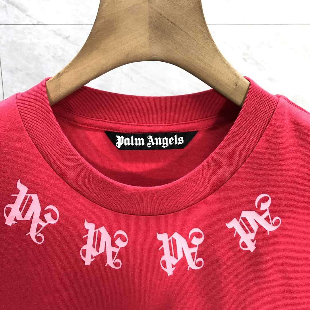 Palm Angels Statement Monogram T-Shirt  - EUR FASHION