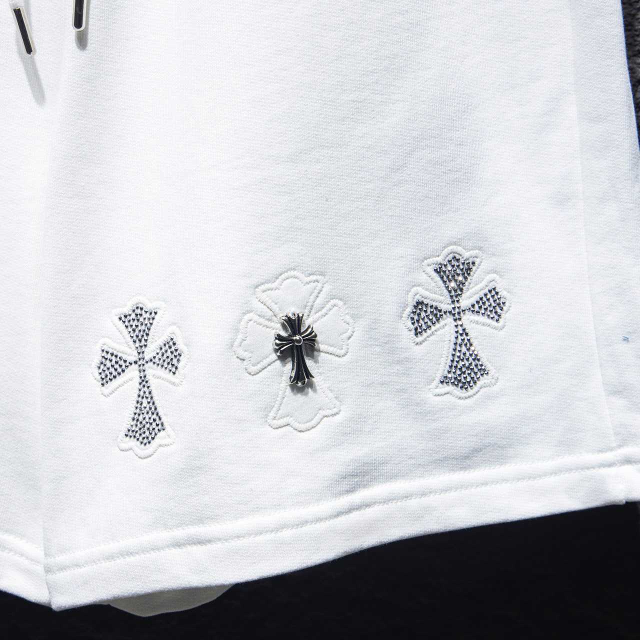 Chrome Hearts Cotton Shorts - EUR FASHION