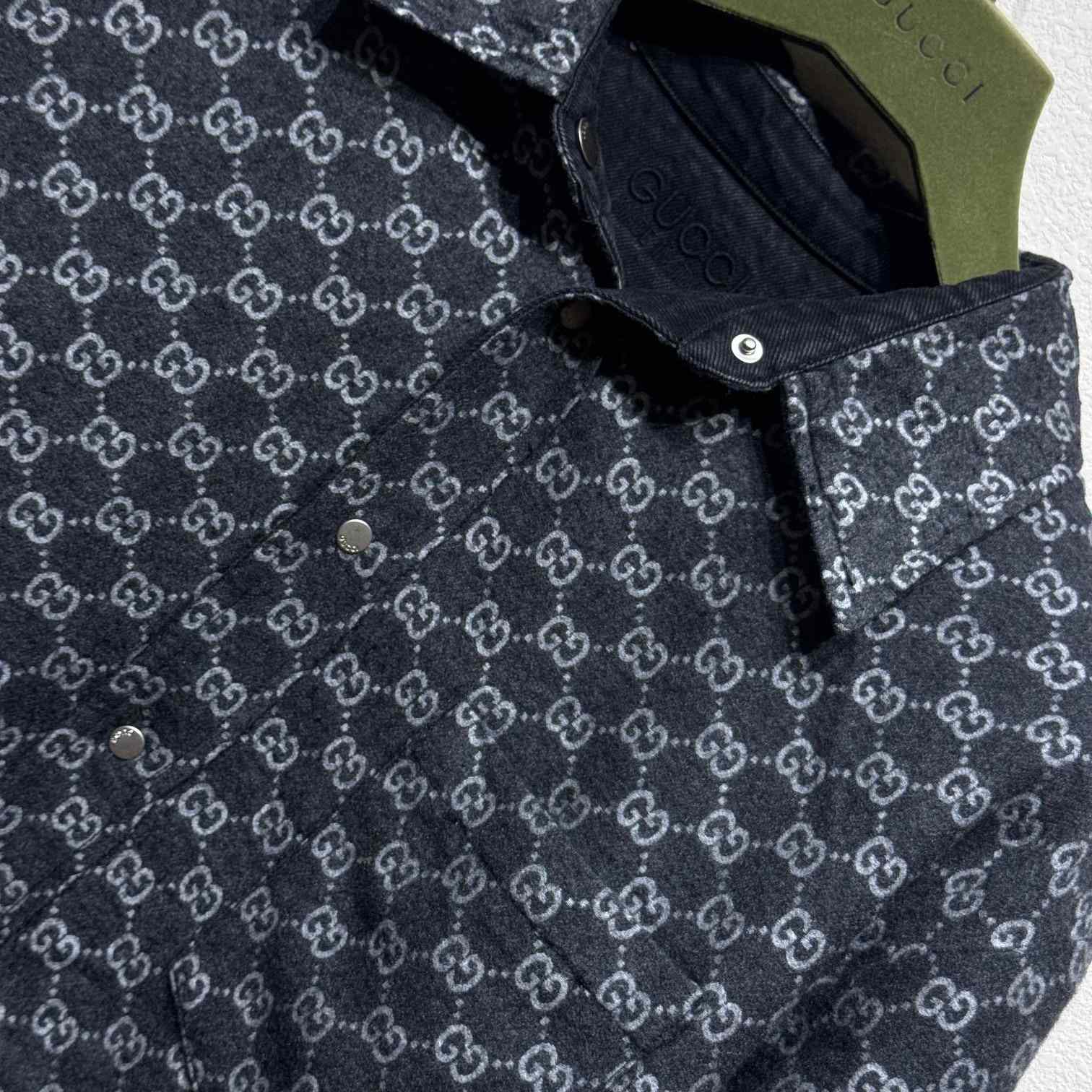 Gucci Reversible GG-jacquard Shirt - EUR FASHION