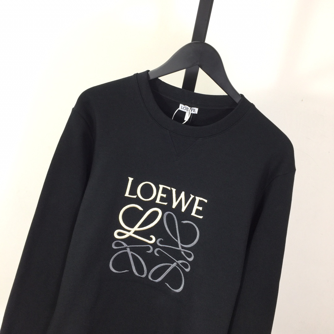 Loewe Anagram Regular Fit Sweatshirt In Cotton - EUR FASHION