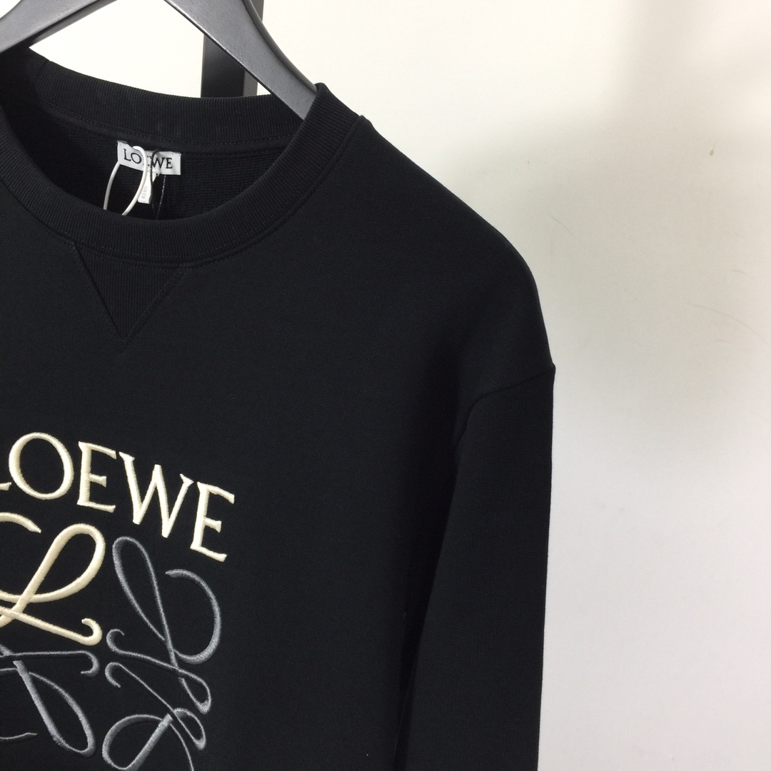 Loewe Anagram Regular Fit Sweatshirt In Cotton - EUR FASHION