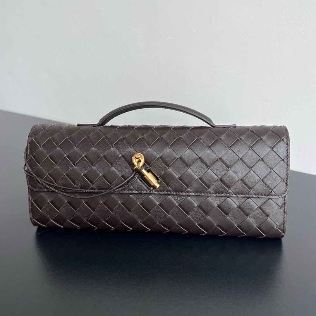 Bottega Veneta Long Clutch Andiamo With Handle - EUR FASHION