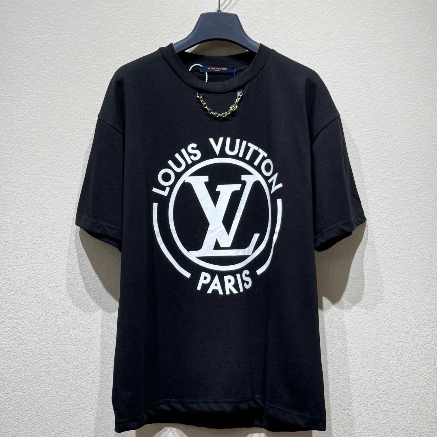 Louis Vuitton Flocked LV T-Shirt - EUR FASHION