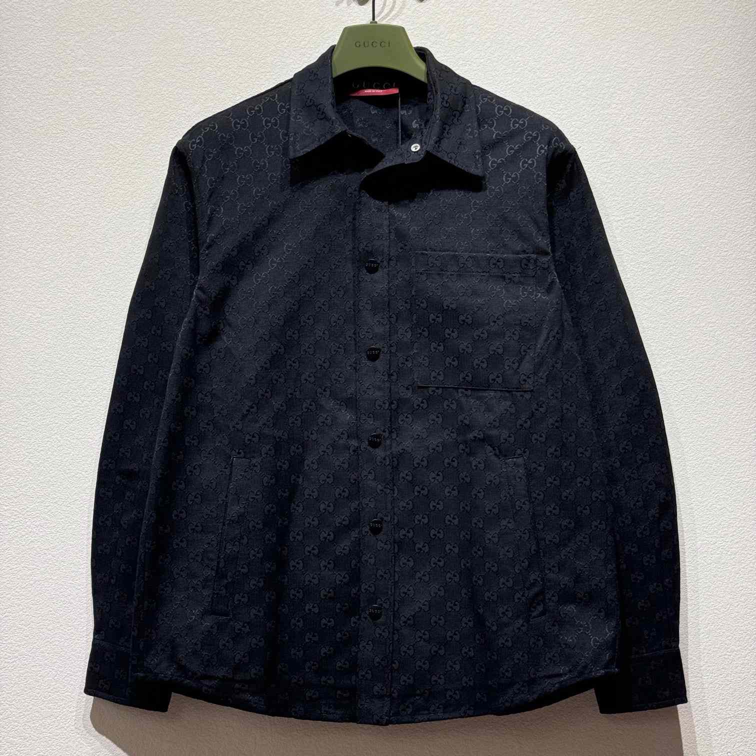 Gucci Shirt With GG Pattern - EUR FASHION