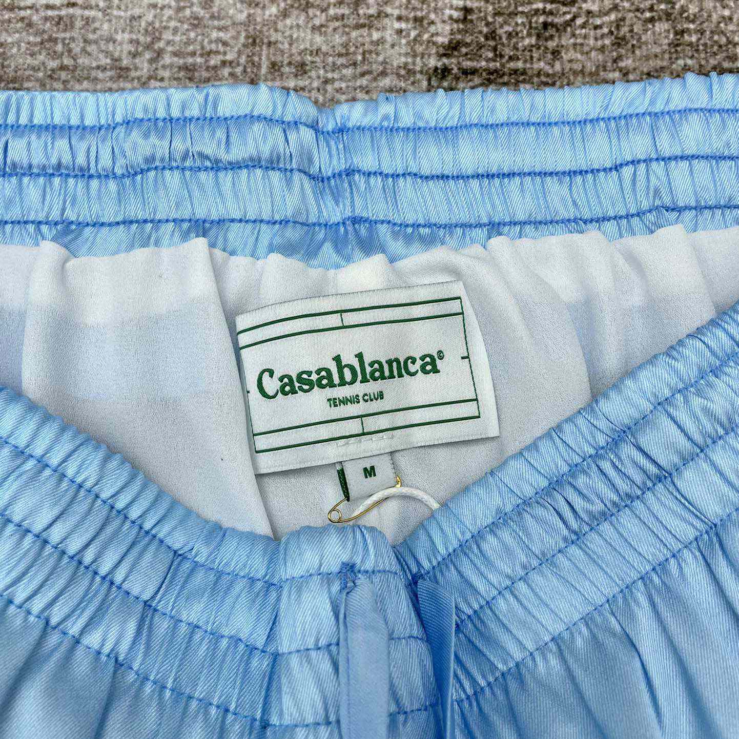 Casablanca Silk Shorts With Drawstrings    CA3487 - EUR FASHION