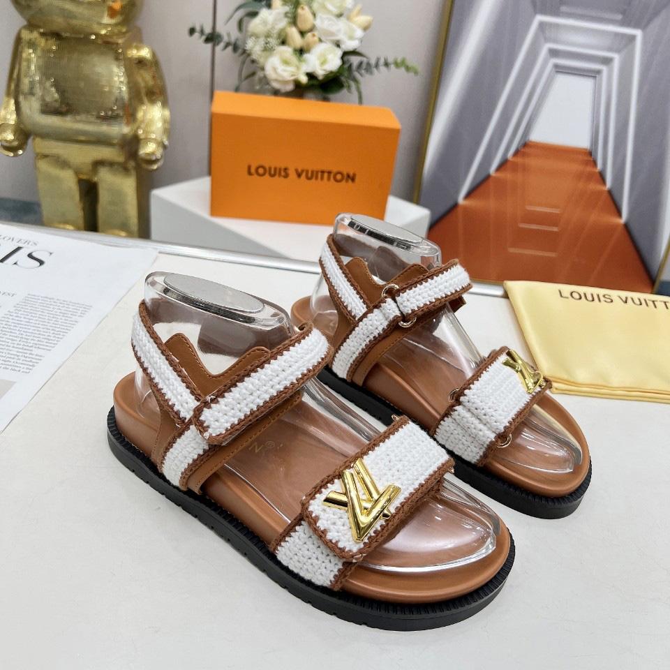 Louis Vuitton LV Sunset Flat Comfort Sandal    - EUR FASHION