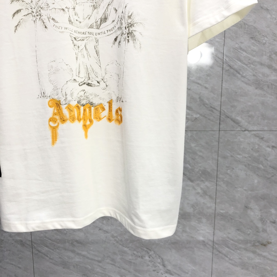 Palm Angels Angel Pencil T-Shirt  - EUR FASHION