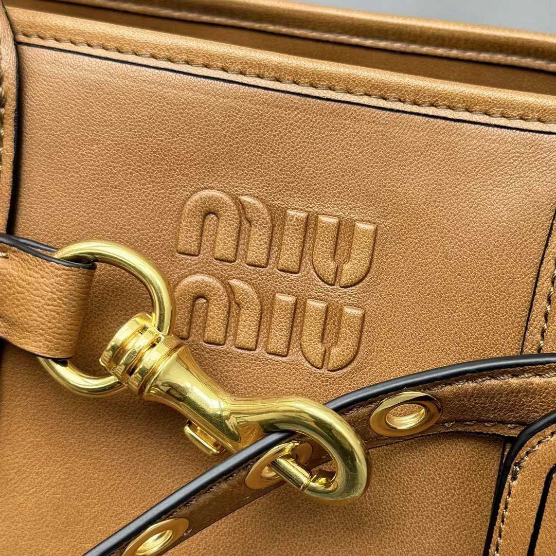 Miu Miu Aventure Nappa Leather Bag - EUR FASHION