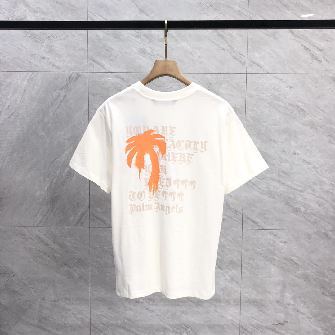 Palm Angels Statement Monogram T-Shirt  - EUR FASHION