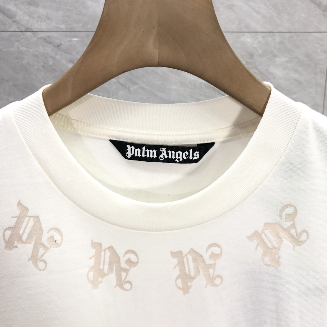 Palm Angels Statement Monogram T-Shirt  - EUR FASHION