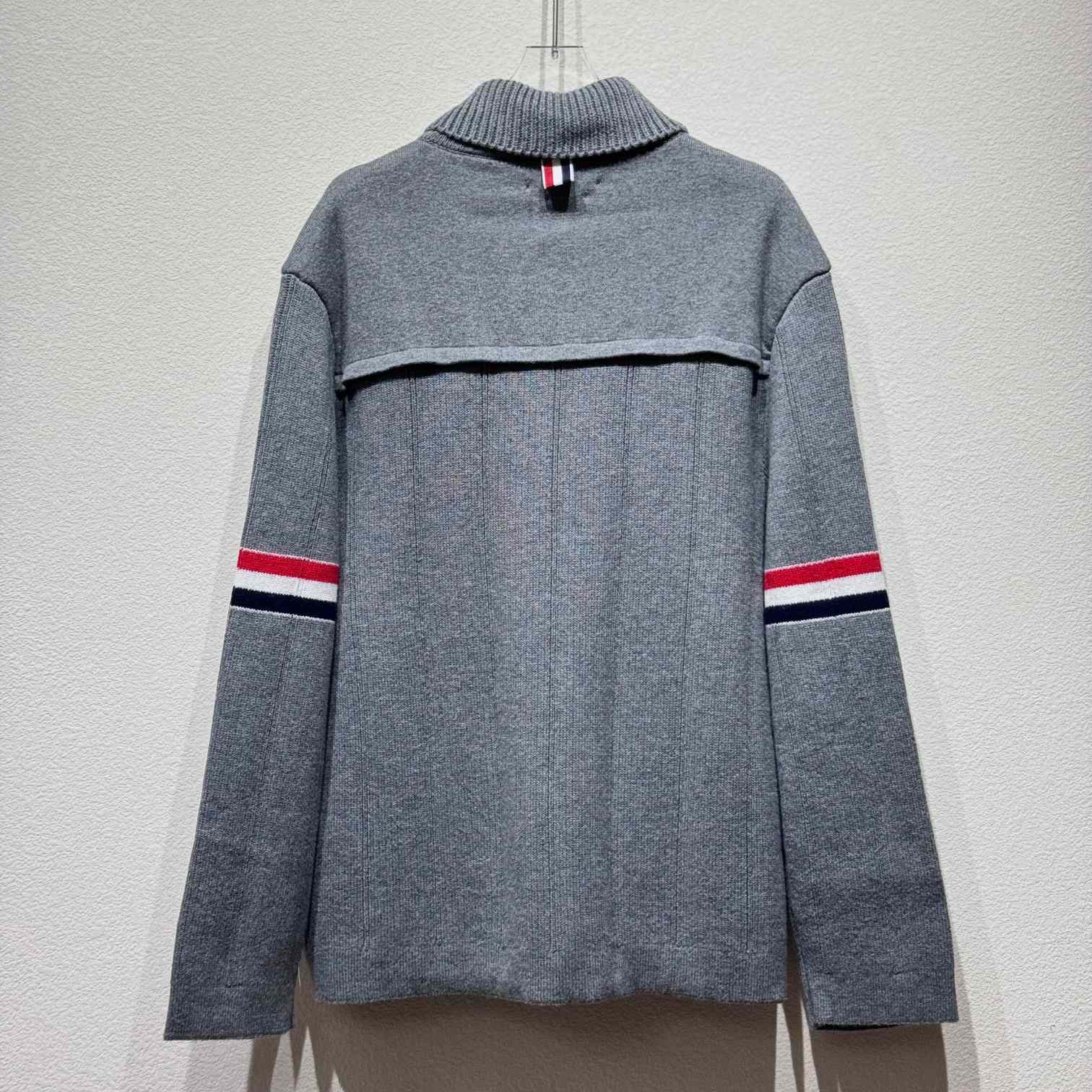 Thom Browne Single-breasted Button-fastening Coat - EUR FASHION