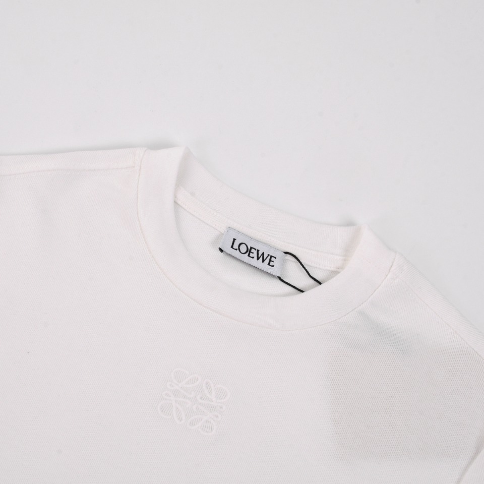 Loewe Loose fit Long Sleeve T-shirt In Cotton - EUR FASHION