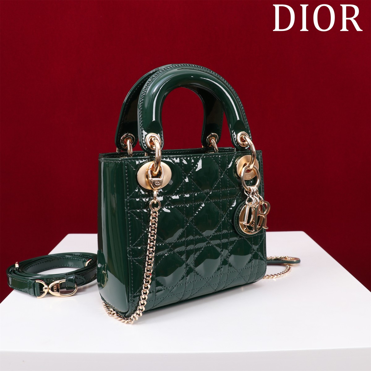 Dior  Lady Dior Bag   17*15*7cm - EUR FASHION