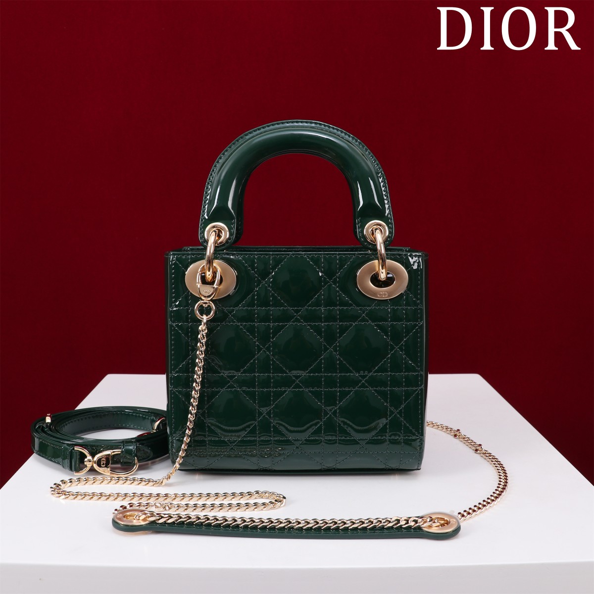 Dior  Lady Dior Bag   17*15*7cm - EUR FASHION