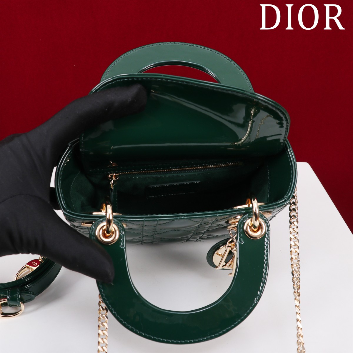 Dior  Lady Dior Bag   17*15*7cm - EUR FASHION