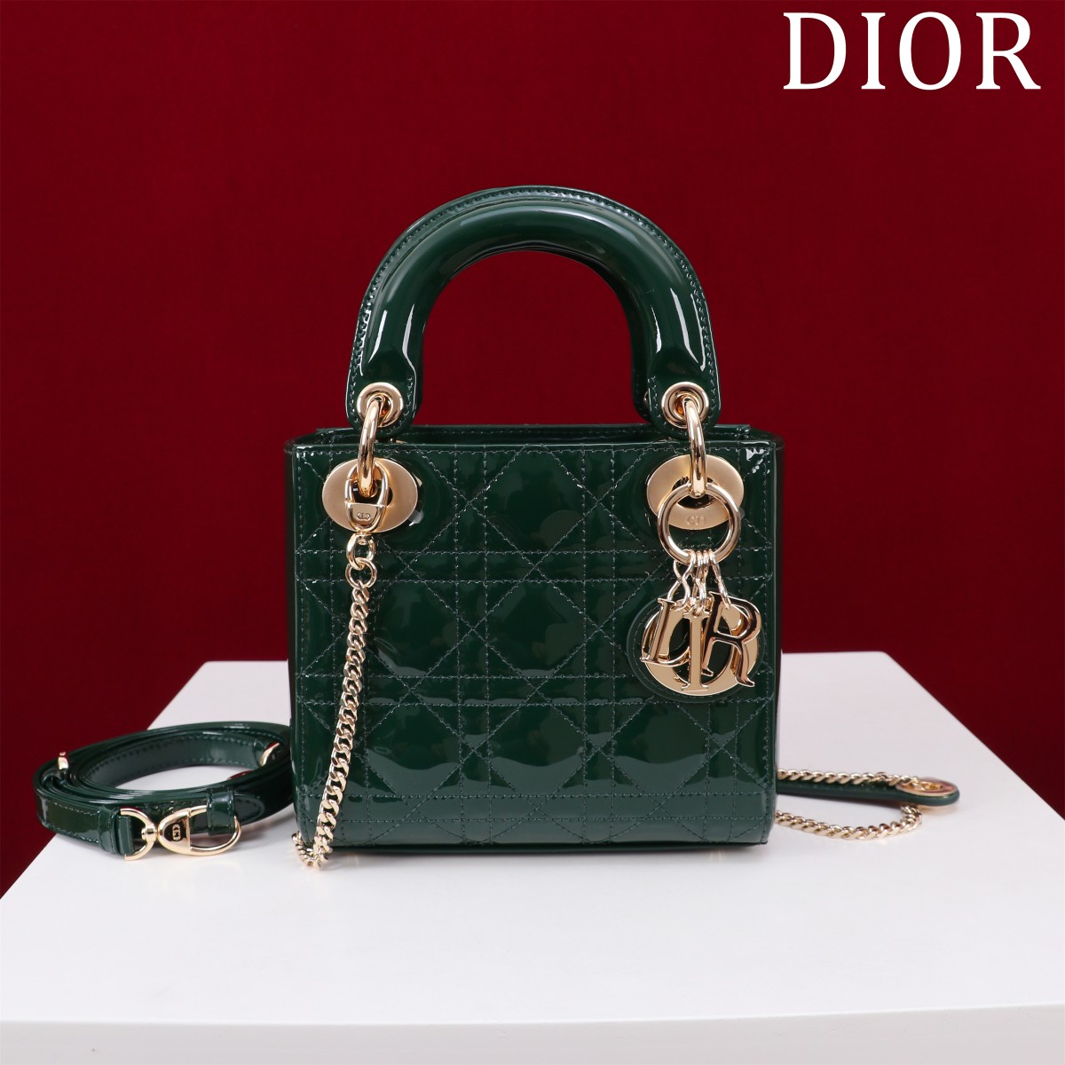 Dior  Lady Dior Bag   17*15*7cm - EUR FASHION