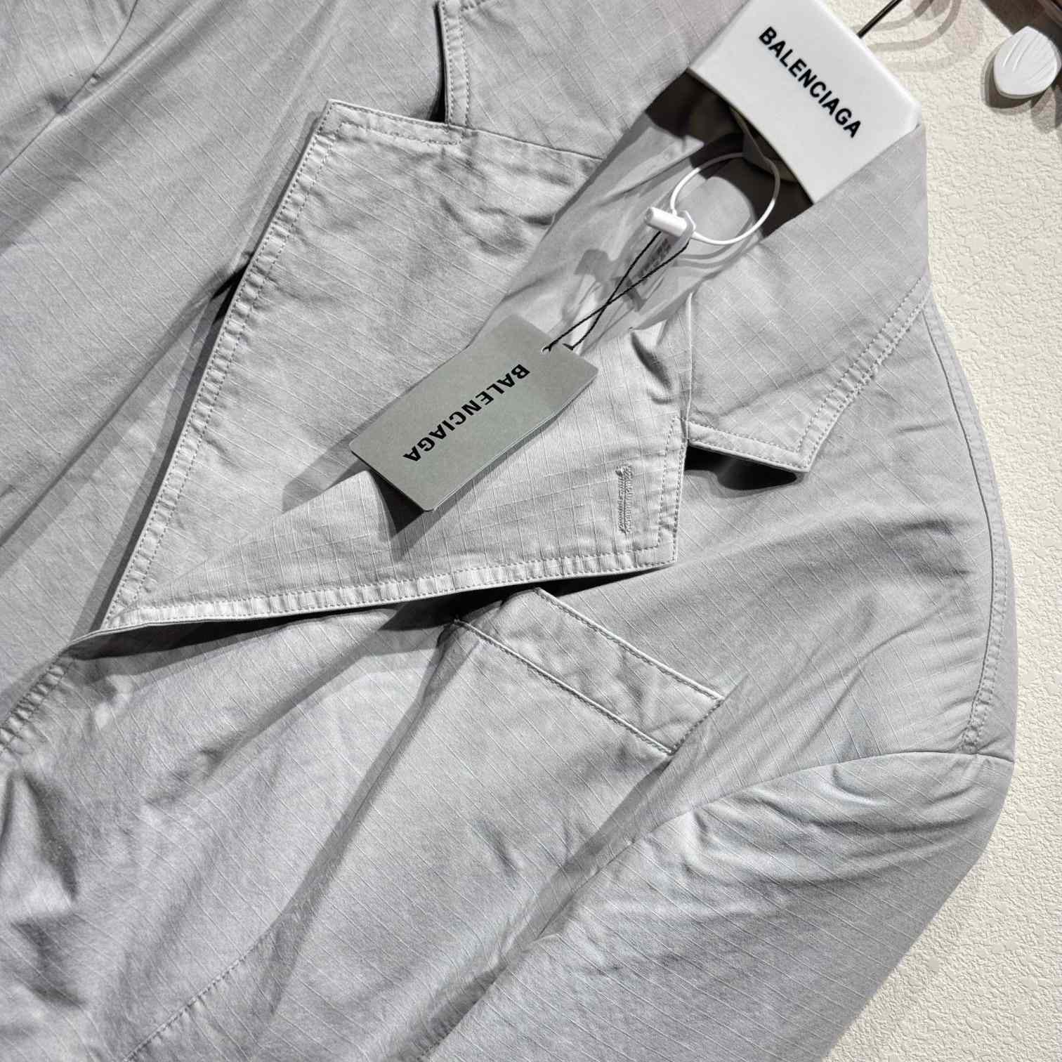 Balenciaga Oversized Cotton Blazer - EUR FASHION