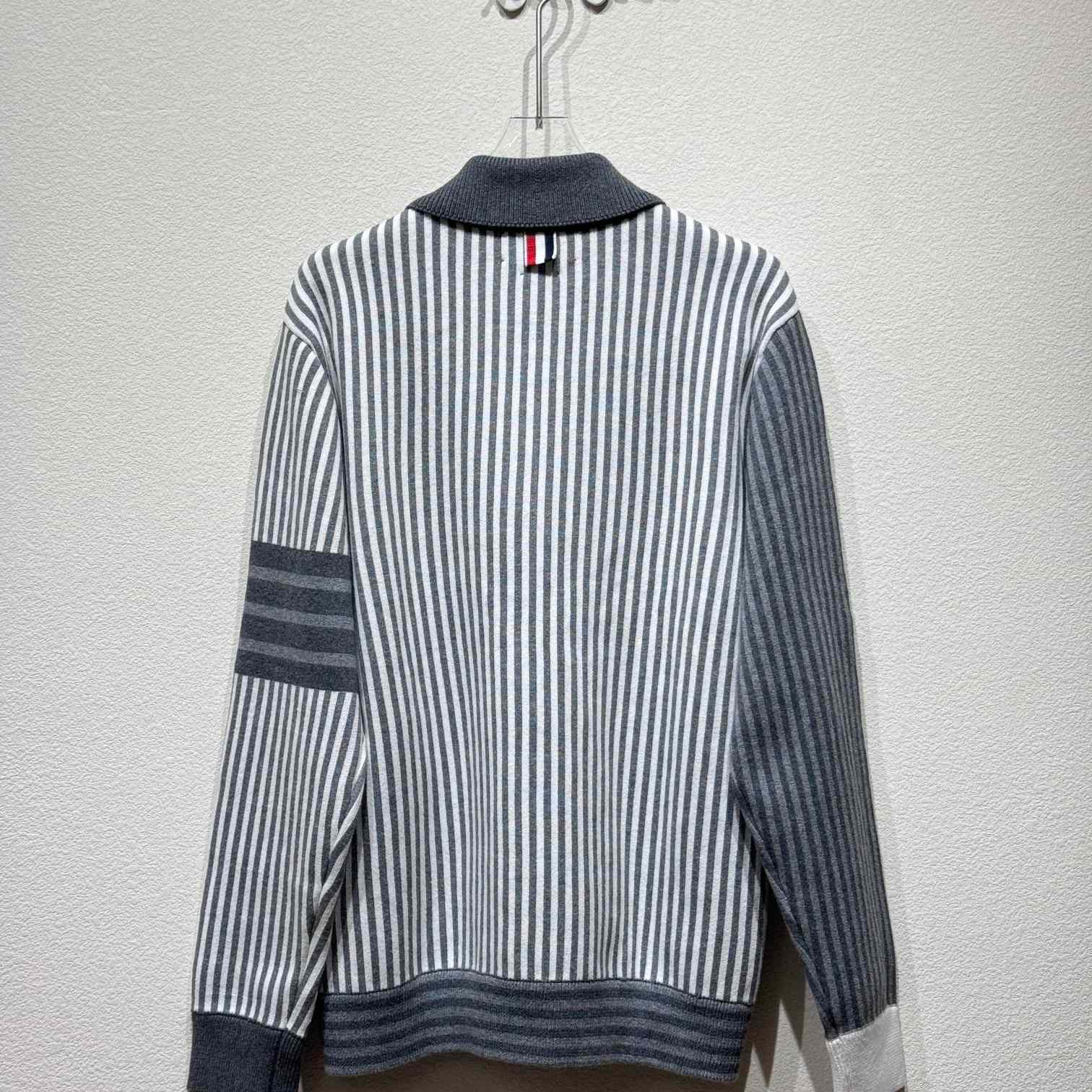 Thom Browne Fun-Mix Striped Cardigan - EUR FASHION