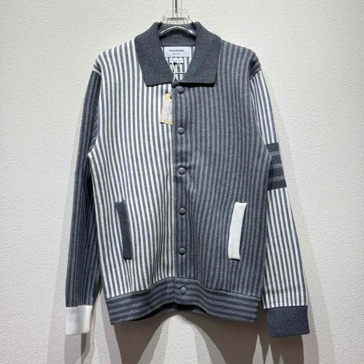 Thom Browne Fun-Mix Striped Cardigan - EUR FASHION