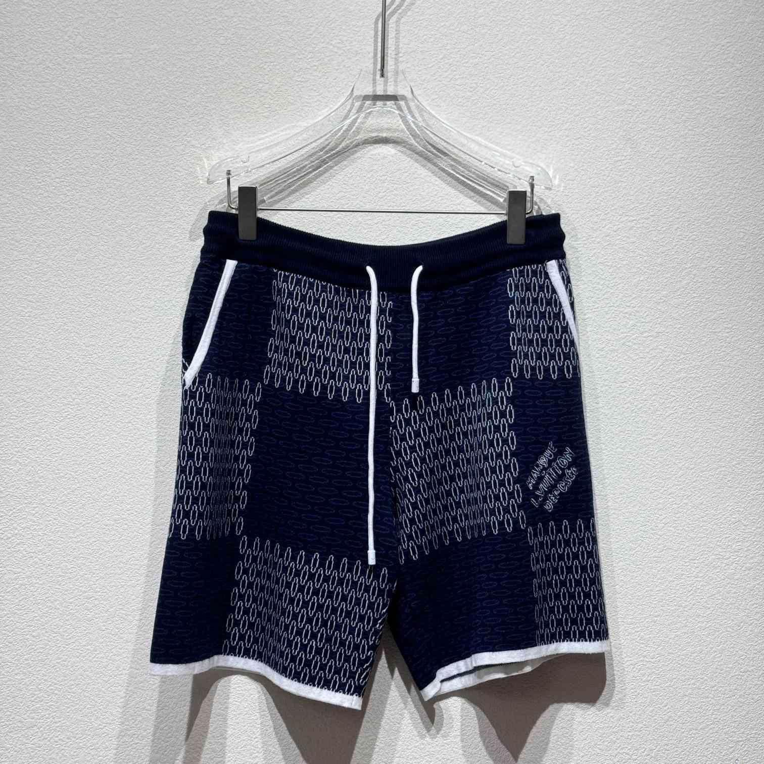 Louis Vuitton Damier Quilted Cotton Shorts   1AFWUN - EUR FASHION