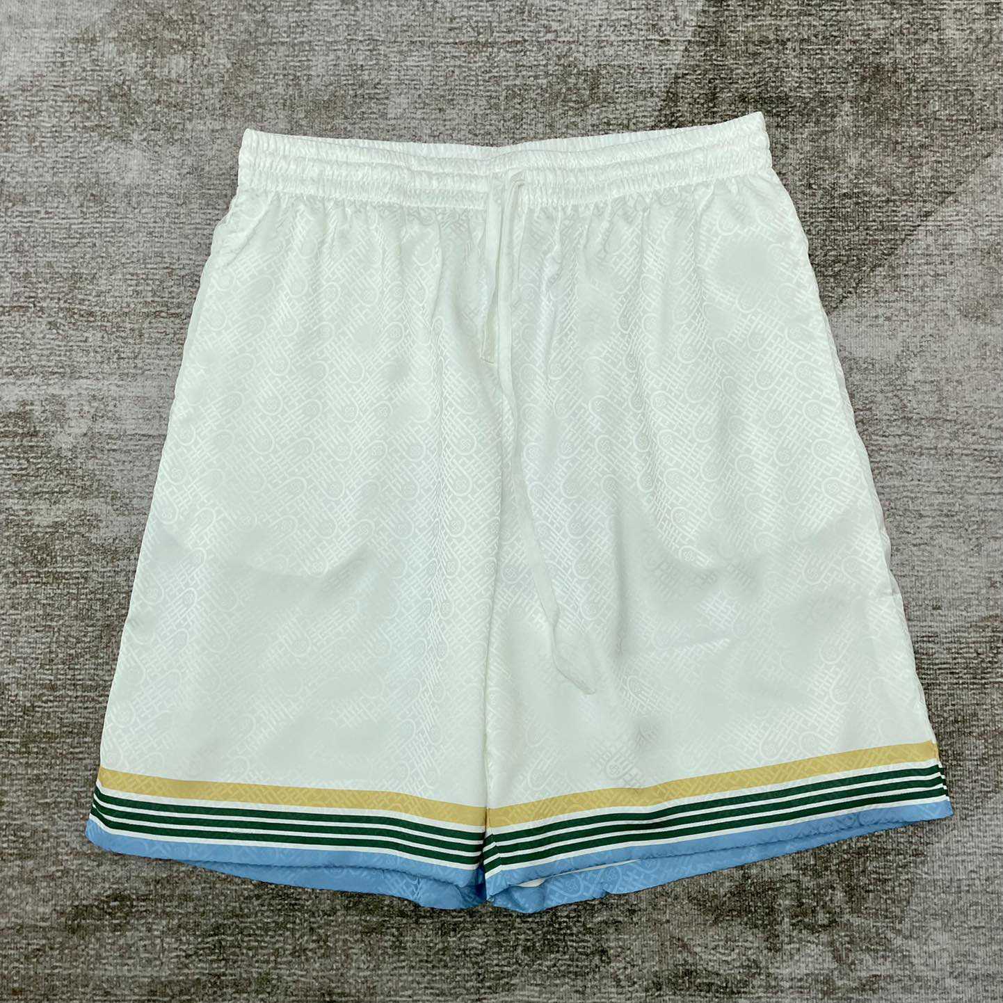 Casablanca Casa Way Monogram Shorts    CA3479 - EUR FASHION