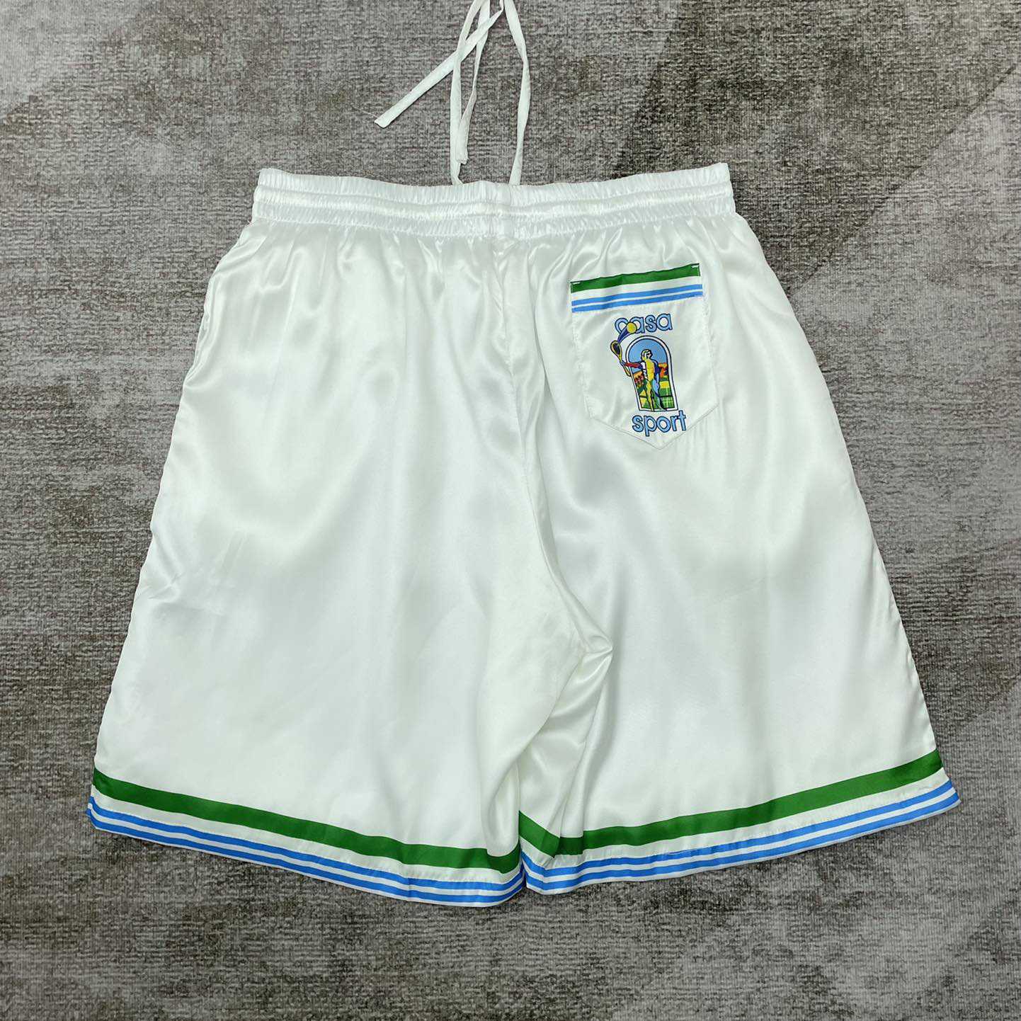 Casablanca Le Jeu Silk Shorts  CA3477 - EUR FASHION