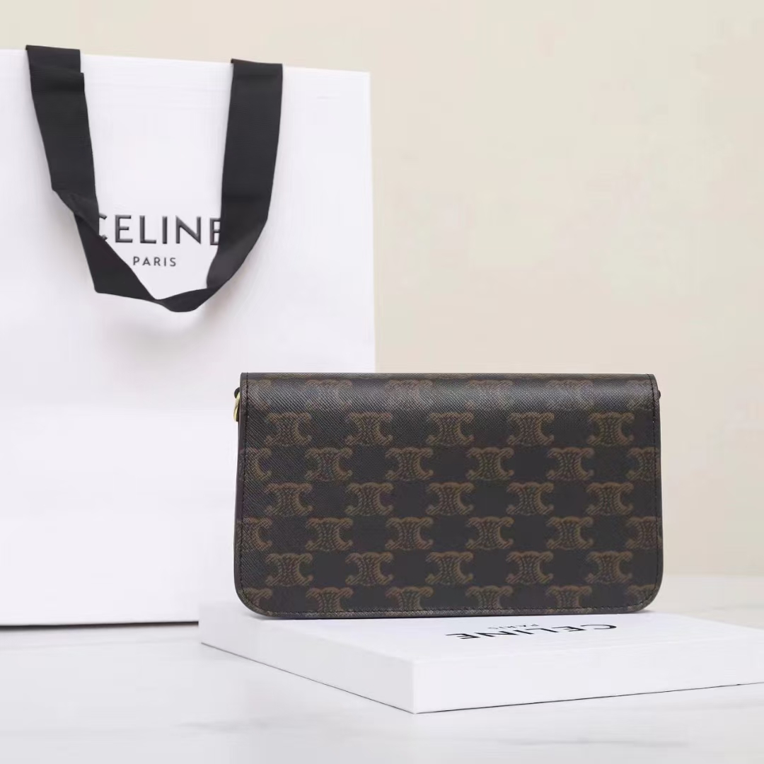 Celine Multipochette In Triomphe Canvas And Calfskin - EUR FASHION