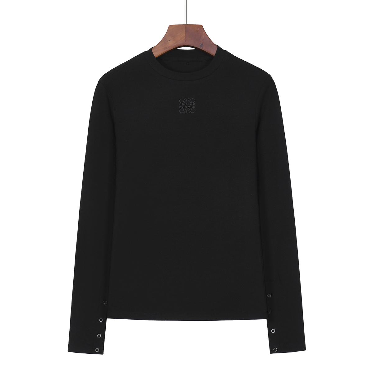 Loewe Loose fit Long Sleeve T-shirt In Cotton - EUR FASHION