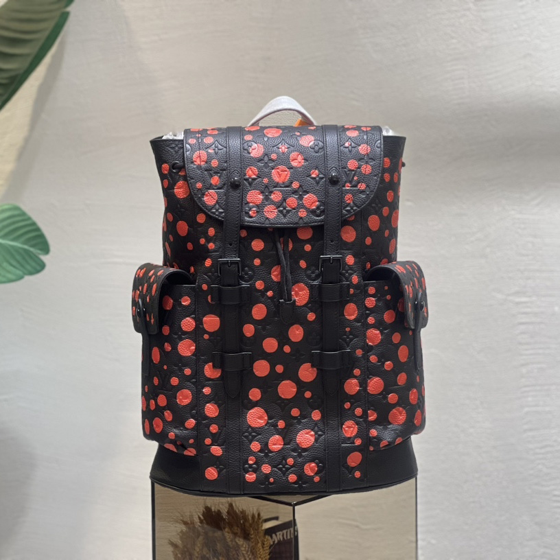 Louis Vuitton X Yayoi Kusama Infinity Dots Christopher Backpack  - EUR FASHION