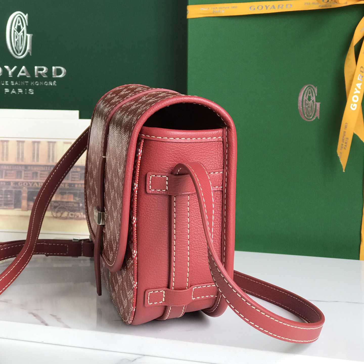 Goyard Belvedere PM Bag (21*16*6cm)   - EUR FASHION