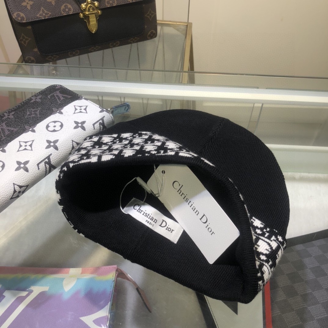 Dior Oblique Beanie  - EUR FASHION