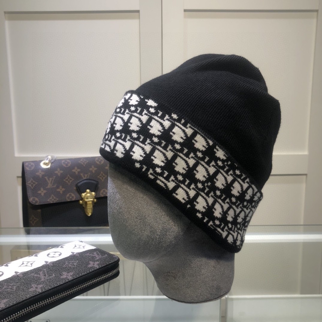 Dior Oblique Beanie  - EUR FASHION