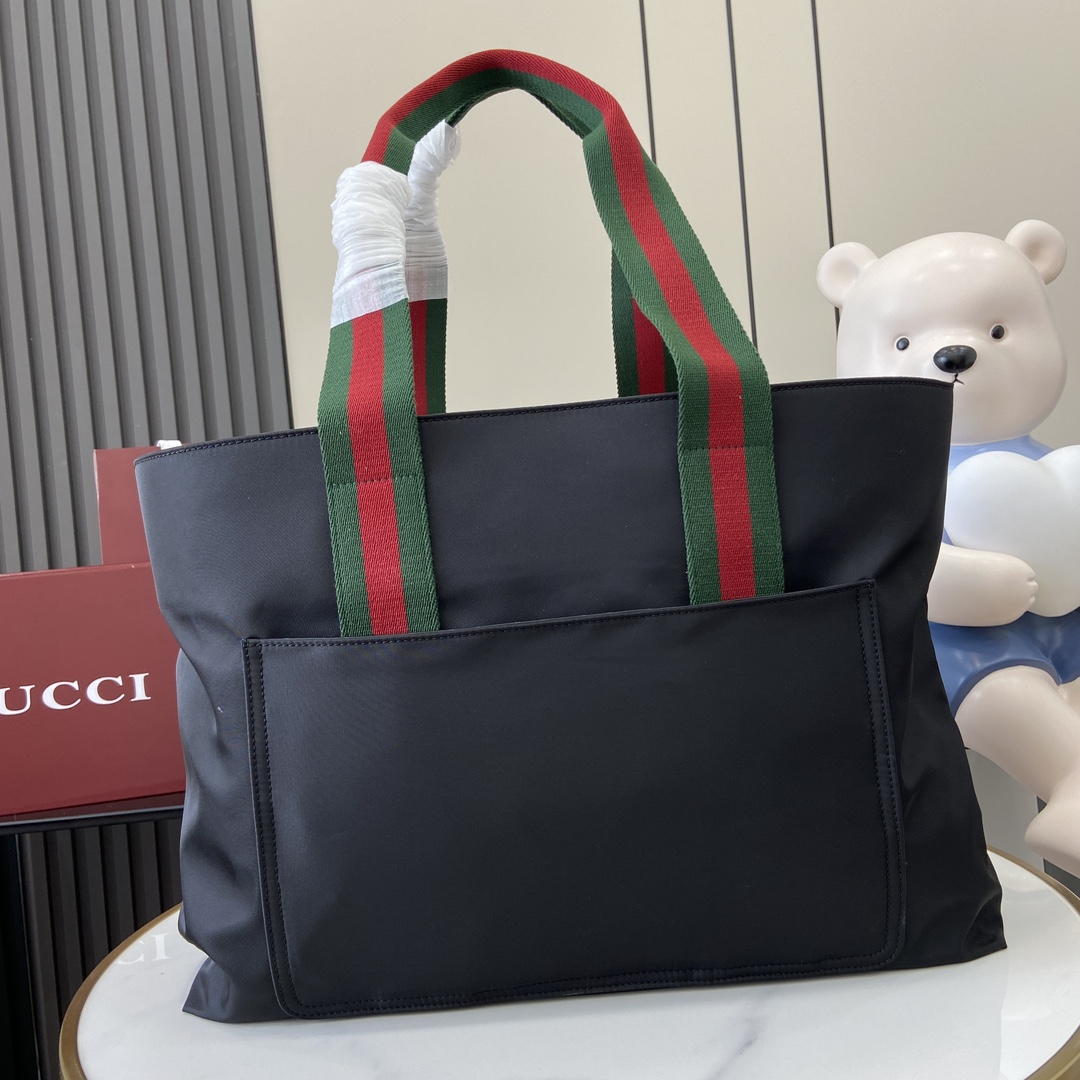 Gucci Large Tote Bag With Gucci Logo - EUR FASHION