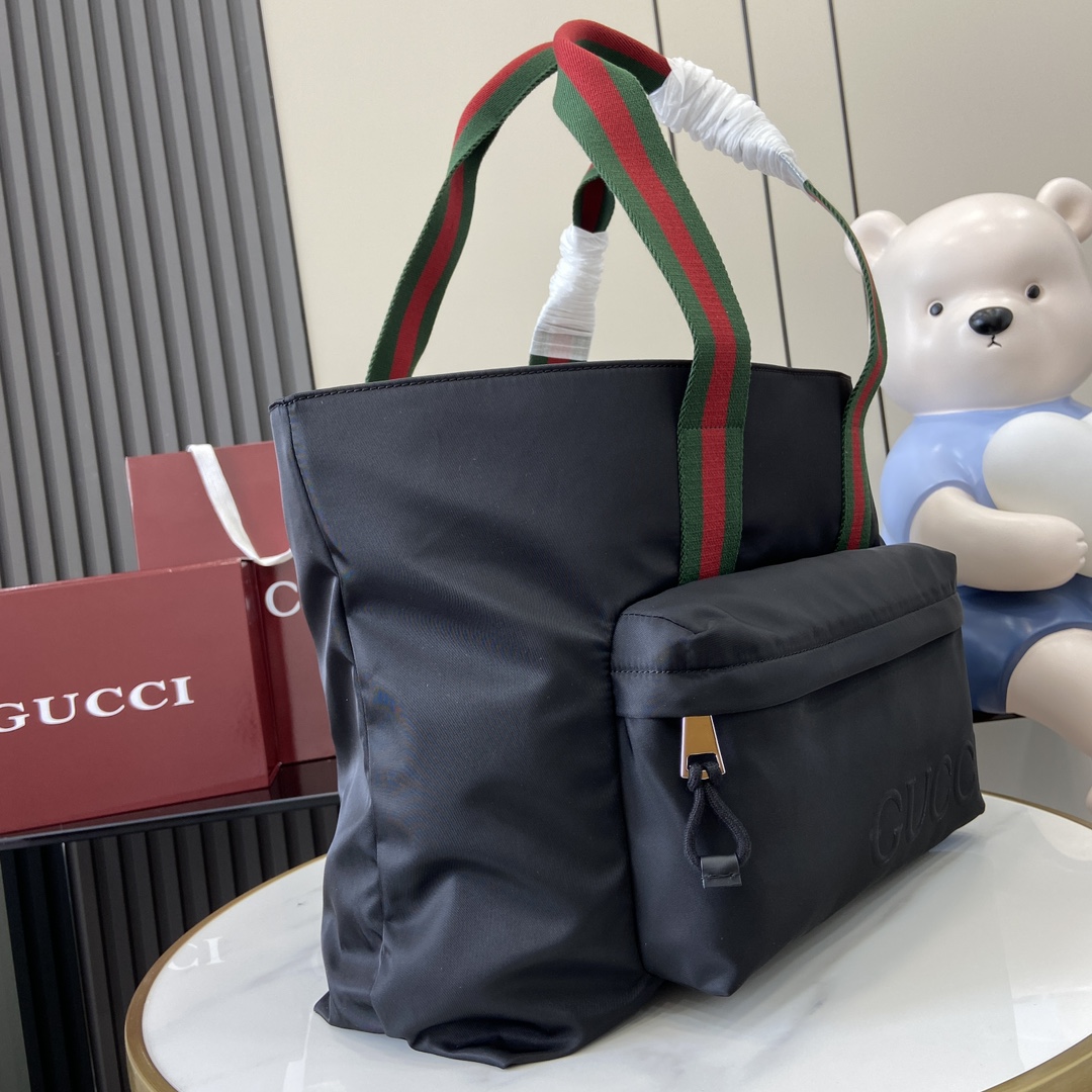 Gucci Large Tote Bag With Gucci Logo - EUR FASHION