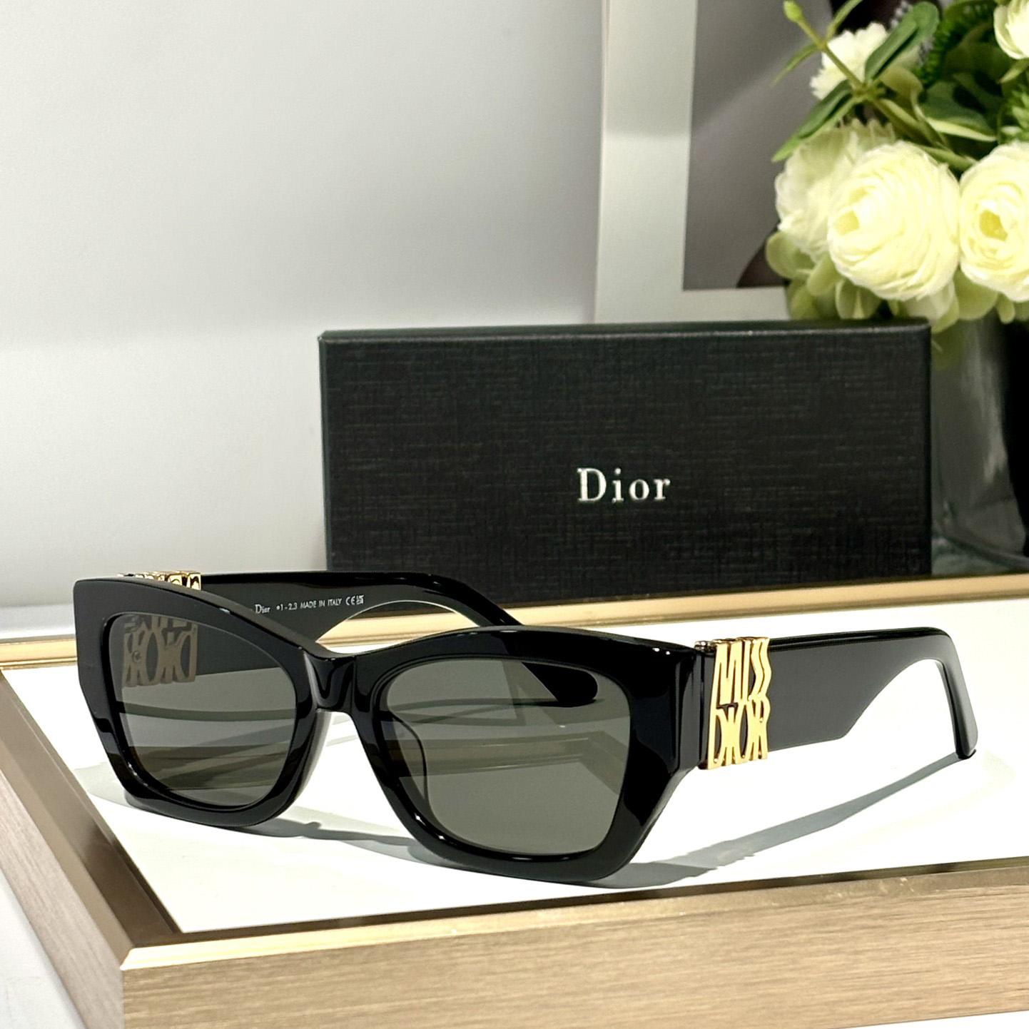 Dior MissDior S1I Black Rectangular Sunglasses - EUR FASHION