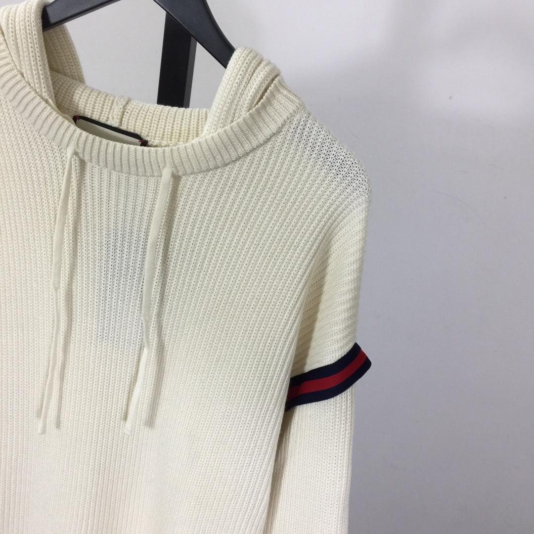 Gucci Knit Wool Hooded Sweater - EUR FASHION