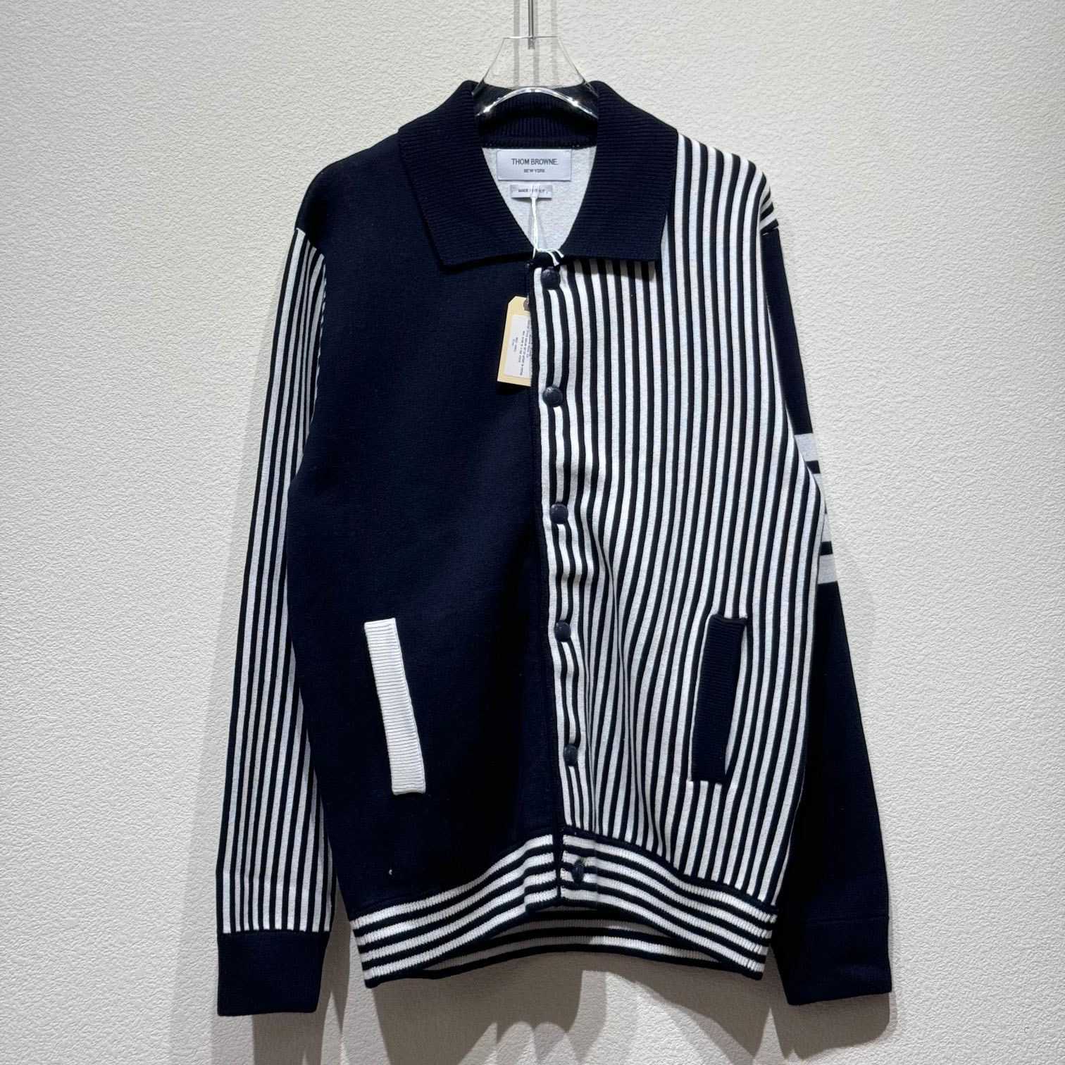 Thom Browne Fun-Mix Striped Cardigan - EUR FASHION