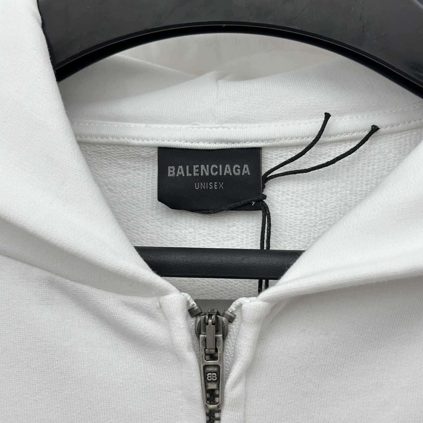 Balenciaga Soccer Zip-up Hoodie - EUR FASHION