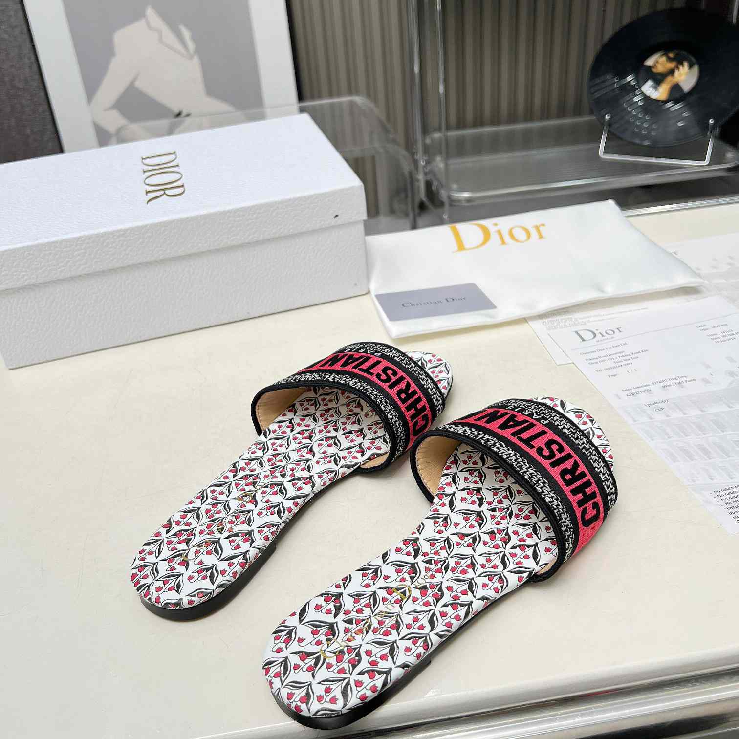 Dior Dioramour Dway Slide - EUR FASHION