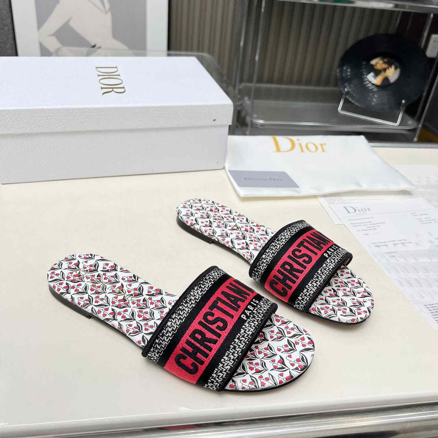 Dior Dioramour Dway Slide - EUR FASHION