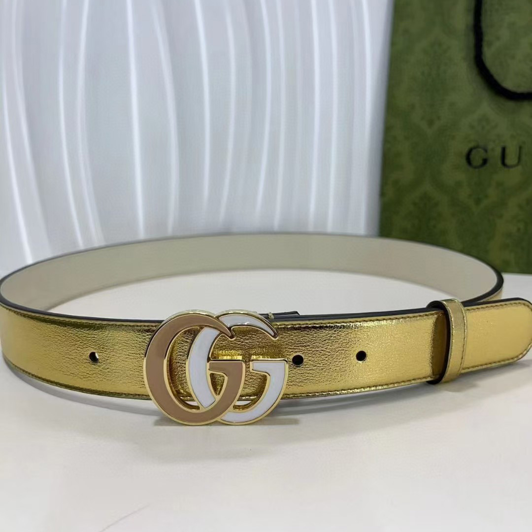 Gucci Leather Belt  - EUR FASHION