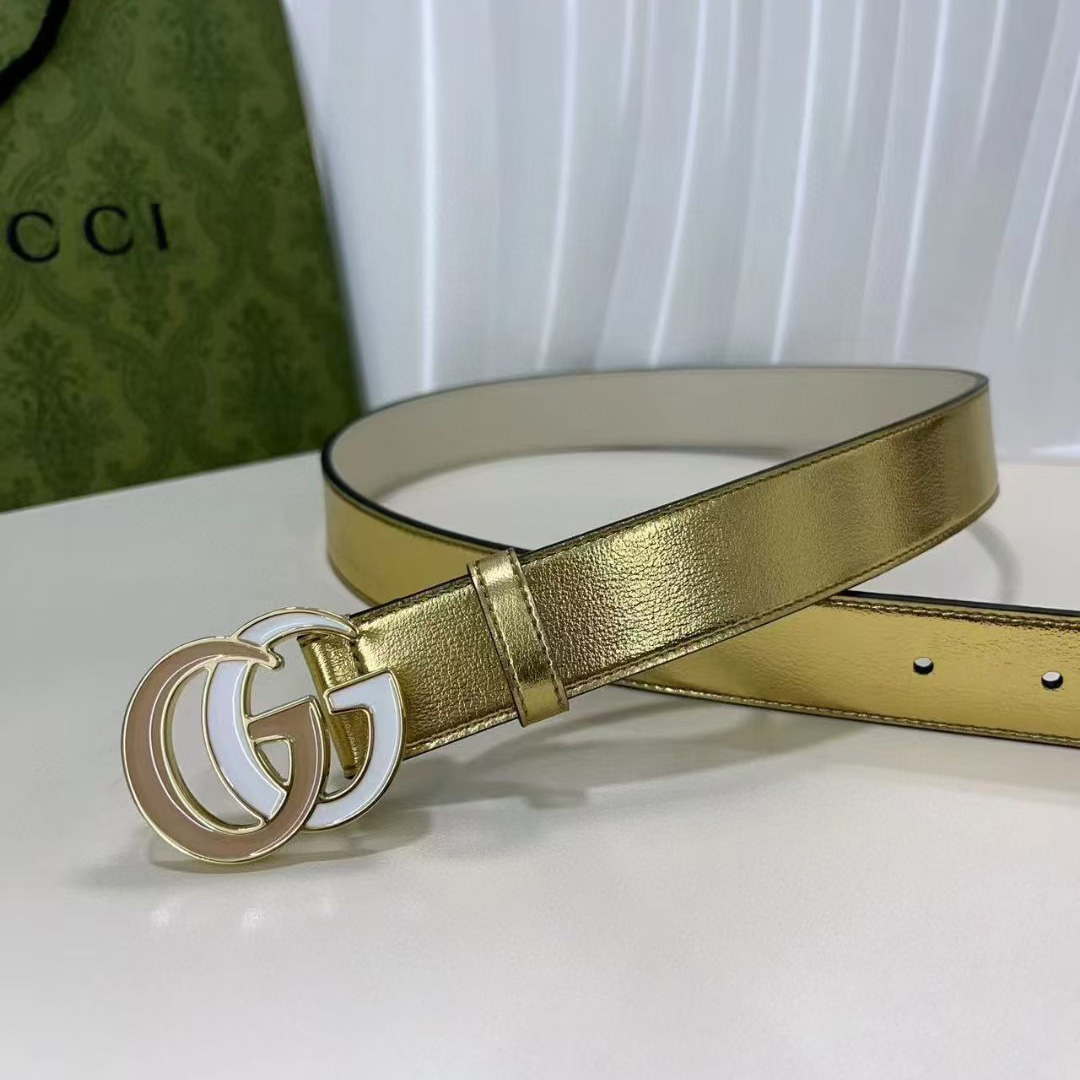 Gucci Leather Belt  - EUR FASHION