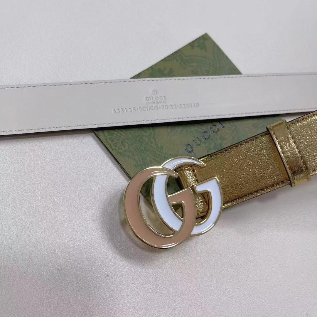 Gucci Leather Belt  - EUR FASHION