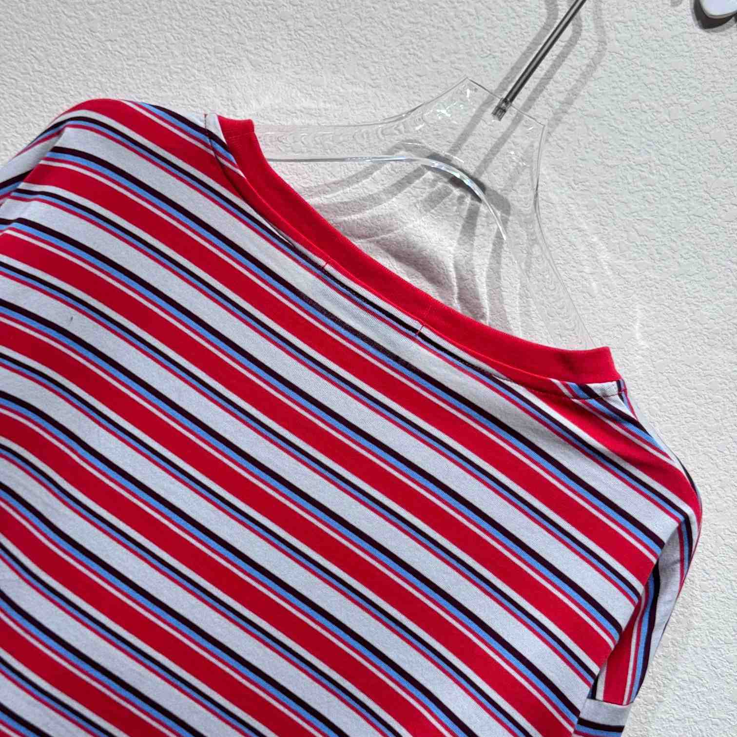 Miu Miu Striped Cotton T-shirt - EUR FASHION