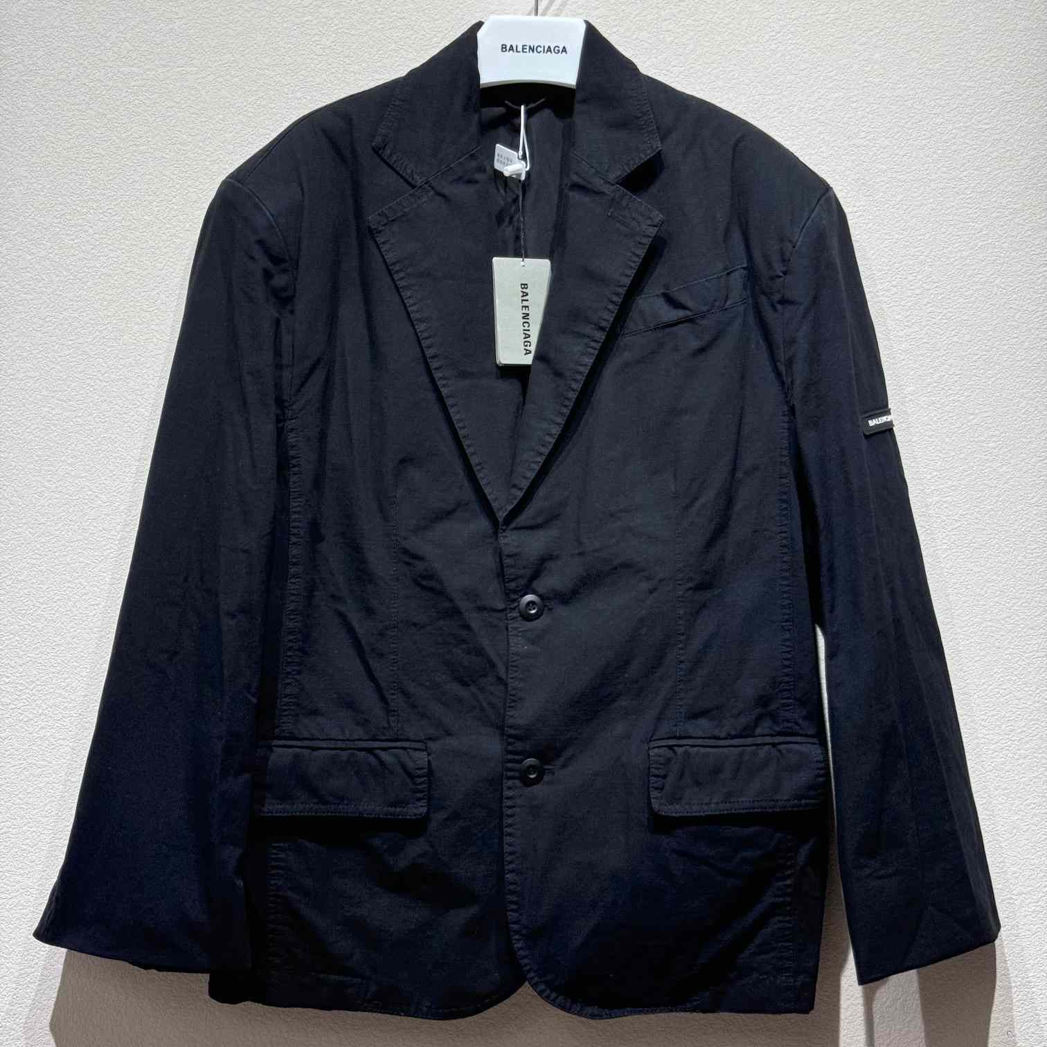 Balenciaga Oversized Cotton Blazer - EUR FASHION