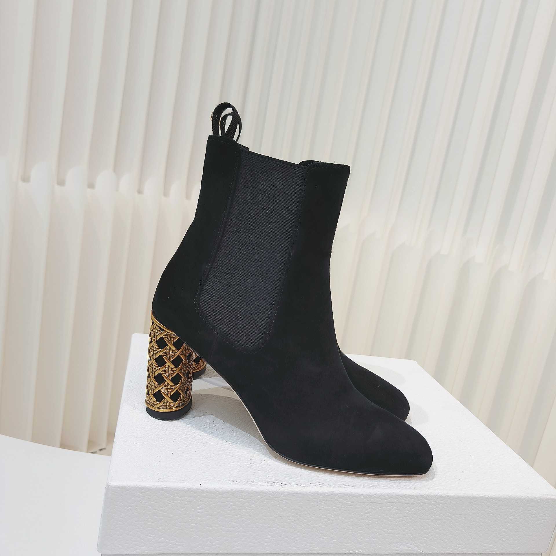 Dior Icon Heeled Ankle Boot - EUR FASHION