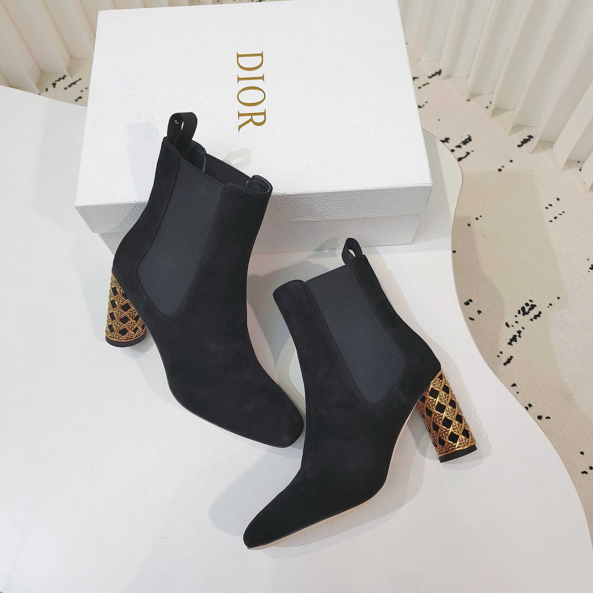 Dior Icon Heeled Ankle Boot - EUR FASHION